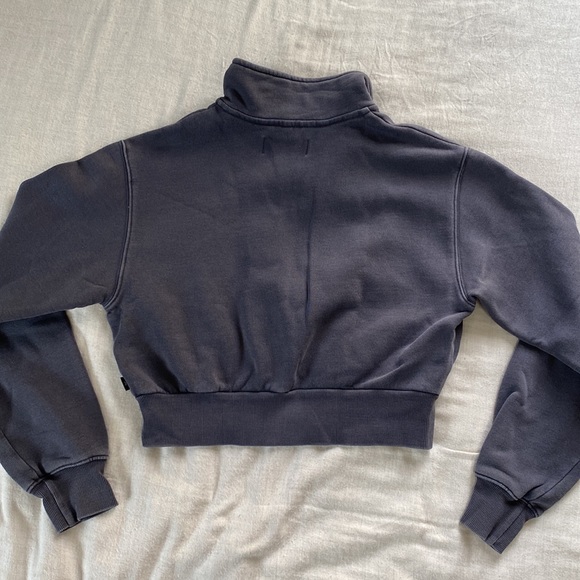 TNA Cozy Fleece Perfect ¼ Zip Sweatshirt - Picture 4 of 4